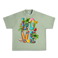 Oil Green summer love teacher Urban Heavy Tee - texasbilliewilder