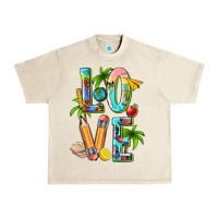 Sandshell summer love teacher Urban Heavy Tee - texasbilliewilder