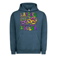 Pigment Midnight Navy laissez les bon temps rouler Urban Hoodie - LillyAllenDesigns