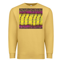 Antique Gold mardi gras bead leopard Premium Sweatshirt - BarkalooDesign