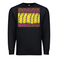 Black mardi gras bead leopard Premium Sweatshirt - BarkalooDesign