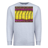Heather Grey mardi gras bead leopard Premium Sweatshirt - BarkalooDesign