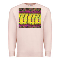 Pale Pink mardi gras bead leopard Premium Sweatshirt - BarkalooDesign