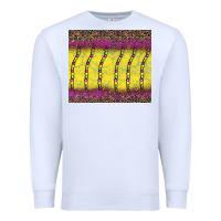 White mardi gras bead leopard Premium Sweatshirt - BarkalooDesign