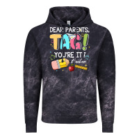 Dear Parents Tag Youare It Teacher Vintage Hoodie | Teevron