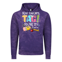 Cloud Purple dear parents tag youare it teacher Vintage Hoodie - JahusDesignShop