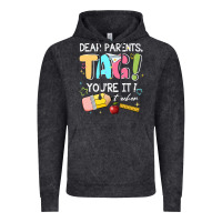 Vintage Black dear parents tag youare it teacher Vintage Hoodie - JahusDesignShop