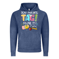 Vintage Denim dear parents tag youare it teacher Vintage Hoodie - JahusDesignShop