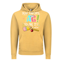 Vintage Mustard dear parents tag youare it teacher Vintage Hoodie - JahusDesignShop