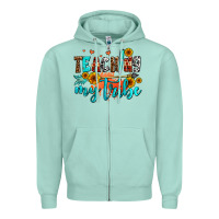 Seafoam teaching my tribe Zipper Hoodie - AdoDesignShop