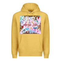 Antique Gold nurse life Premium Hoodie - MaliasSmallBusiness