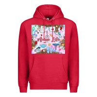 Cardinal nurse life Premium Hoodie - MaliasSmallBusiness