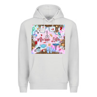 Dove Grey nurse life Premium Hoodie - MaliasSmallBusiness