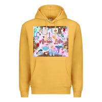 Mustard nurse life Premium Hoodie - MaliasSmallBusiness