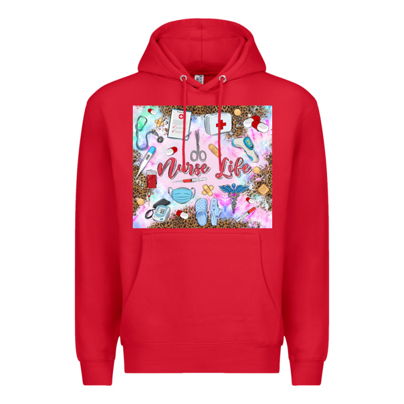 Nurse Life Premium Hoodie by MaliasSmallBusiness | Teevron
