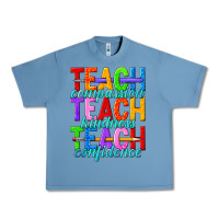 Pebble Blue teach compassion teach kindness teach confidence Urban Heavy Tee - texasbilliewilder