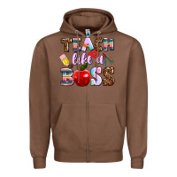 Chestnut teach like a boss Zipper Hoodie - AdoDesignShop