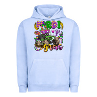 Pigment Grape Ice mardi gras monster truck Urban Hoodie - LillyAllenDesigns