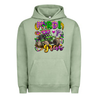 Pigment Oil Green mardi gras monster truck Urban Hoodie - LillyAllenDesigns