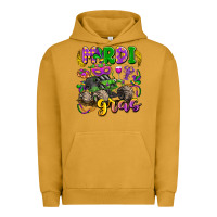 Pigment Peanut Butter mardi gras monster truck Urban Hoodie - LillyAllenDesigns