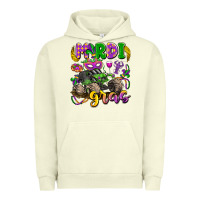 Pigment Pistachio mardi gras monster truck Urban Hoodie - LillyAllenDesigns