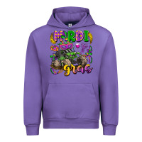 Tulip mardi gras monster truck Urban Hoodie - LillyAllenDesigns