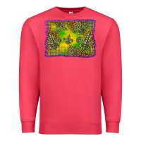 Cardinal mardi gras background Premium Sweatshirt - BarkalooDesign