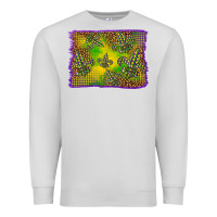 Dove Grey mardi gras background Premium Sweatshirt - BarkalooDesign