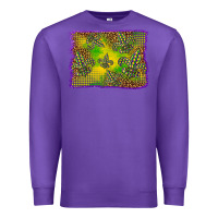 Purple mardi gras background Premium Sweatshirt - BarkalooDesign