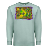 Seafoam mardi gras background Premium Sweatshirt - BarkalooDesign
