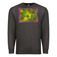 Smoke mardi gras background Premium Sweatshirt - BarkalooDesign