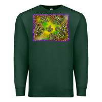 Sports Green mardi gras background Premium Sweatshirt - BarkalooDesign