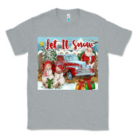 Heather Grey Let It Snow Tumbler Classic Tee - FaDigitalArtStudio