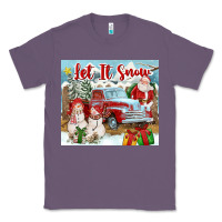 Lavender Let It Snow Tumbler Classic Tee - FaDigitalArtStudio