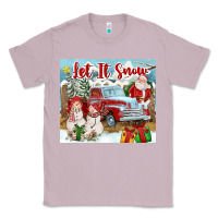 Lilac Let It Snow Tumbler Classic Tee - FaDigitalArtStudio