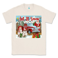 Natural Let It Snow Tumbler Classic Tee - FaDigitalArtStudio