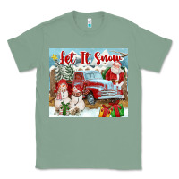 Sage Let It Snow Tumbler Classic Tee - FaDigitalArtStudio
