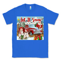 True Royal Let It Snow Tumbler Classic Tee - FaDigitalArtStudio