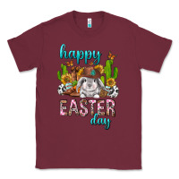 Burgundy Happy Easter Day Rodeo Classic Tee - Neo Western