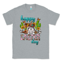 Heather Grey Happy Easter Day Rodeo Classic Tee - Neo Western