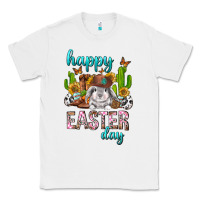 White Happy Easter Day Rodeo Classic Tee - Neo Western