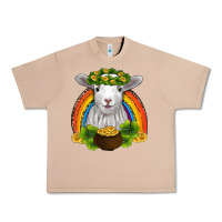 Burro st patricks day baby sheep shamrocks gold rainbow Urban Heavy Tee - RanaPortraitStore