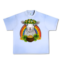 Grape Ice st patricks day baby sheep shamrocks gold rainbow Urban Heavy Tee - RanaPortraitStore