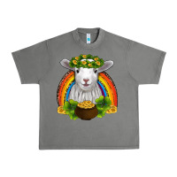 Tornado st patricks day baby sheep shamrocks gold rainbow Urban Heavy Tee - RanaPortraitStore