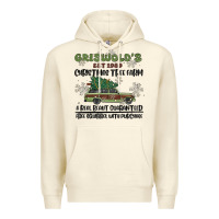 Sandshell christmas tree farm Premium Hoodie - MaliasSmallBusiness