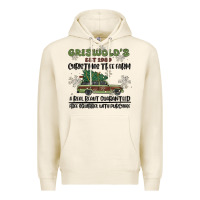 Tofu christmas tree farm Premium Hoodie - MaliasSmallBusiness