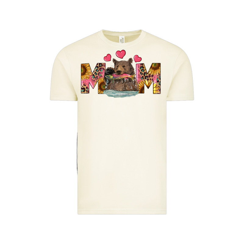 Mom Bear With Sunflowers Vintage Tee by RanaPortraitStore | Teevron