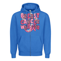 True Royal breast cancer warrior Zipper Hoodie - JahusDesignShop