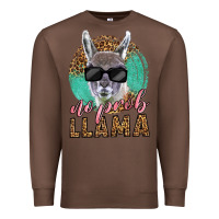 Chestnut western no prob llama Premium Sweatshirt - LillyAllenDesigns
