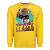 Lemon western no prob llama Premium Sweatshirt - LillyAllenDesigns